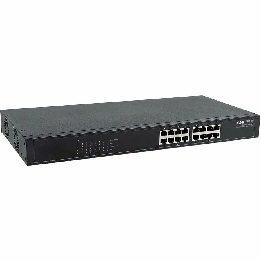Eaton Eaton Tripp Lite Series 16-Port Unmanaged Switch PoE+ 220W — product photo