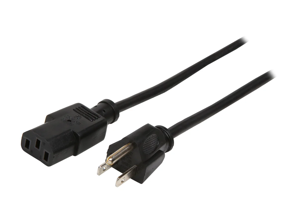STARTECH STARTECH PXT10115 15 ft computer power cord NEMA 5-15P to C13 — product photo