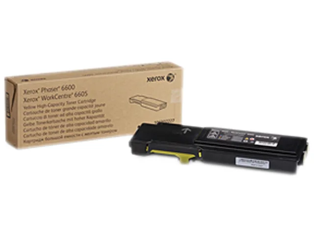 XEROX Xerox 106R02227 Yellow High Yield Toner Cartridge 6000 Pages — product photo