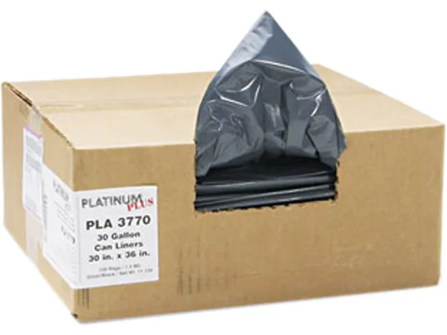 Webster Webster PLA3770 30 gal 1.35 mil 30" x 36" 100 cleaning bags — product photo