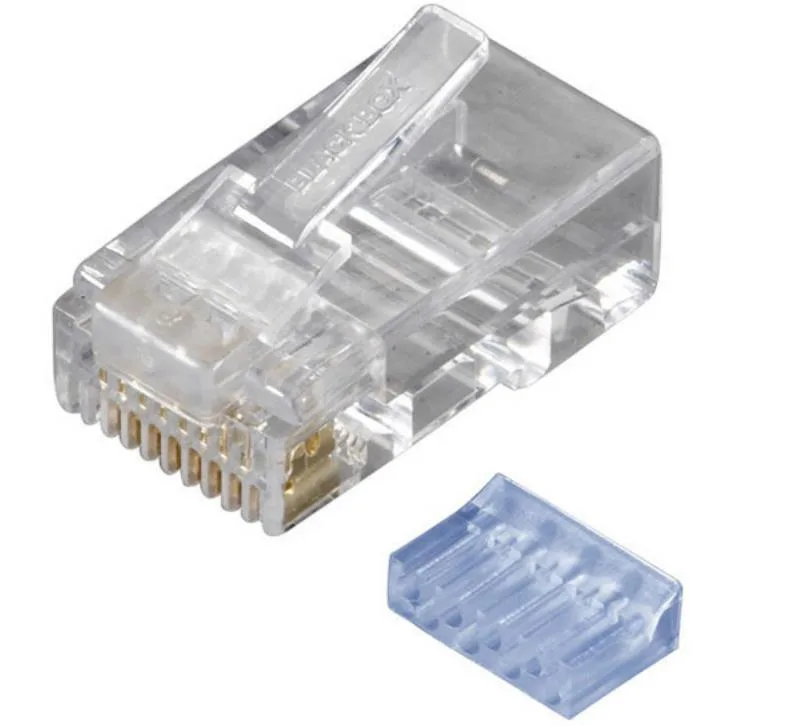Black Box Corporation Black Box Corporation Cat.6 Modular Plug Clear 24 26 AWG RJ-45 Unshielded — product photo