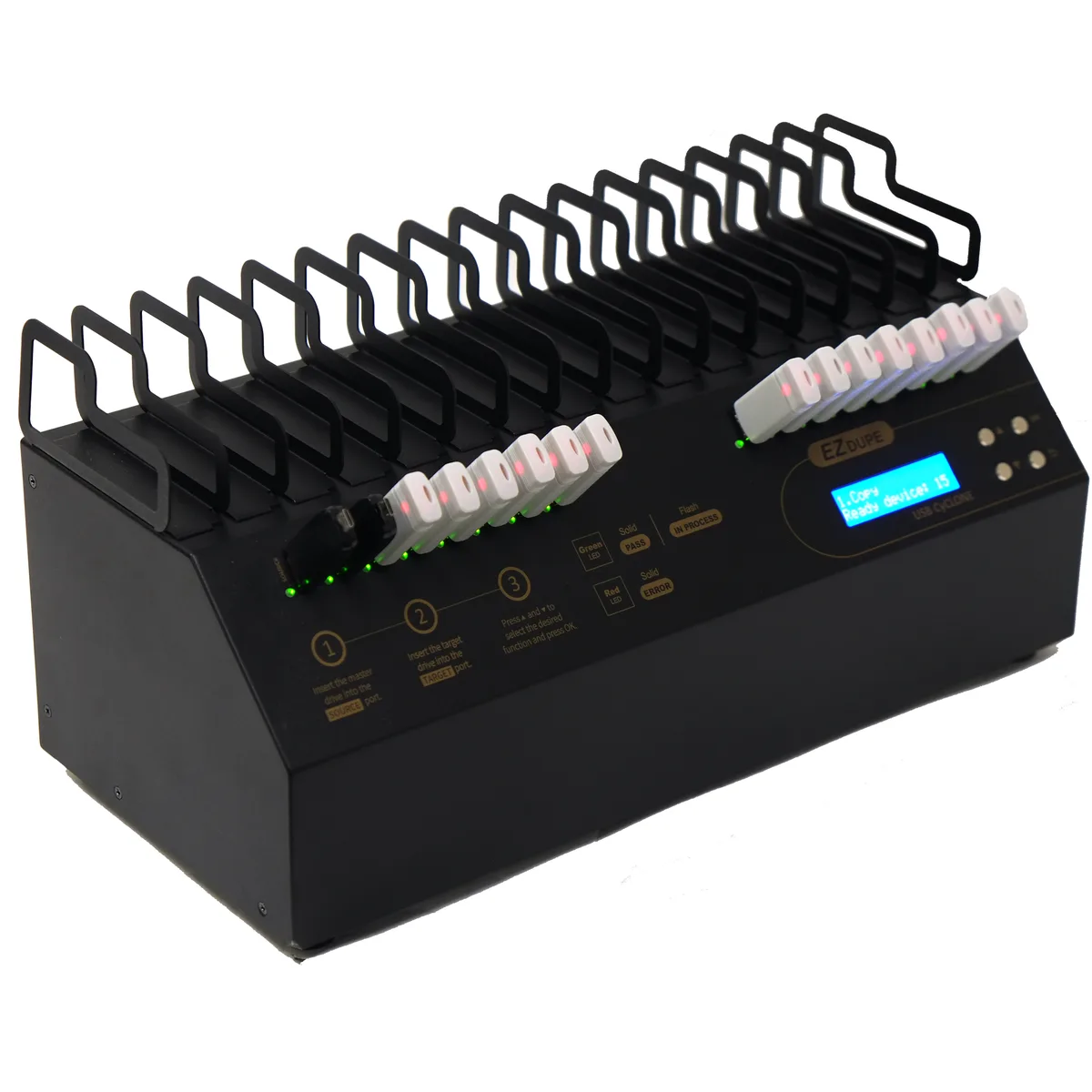 EZ Dupe, Inc. EZ Dupe USB Cyclone 1 to 15 Duplicator — product photo