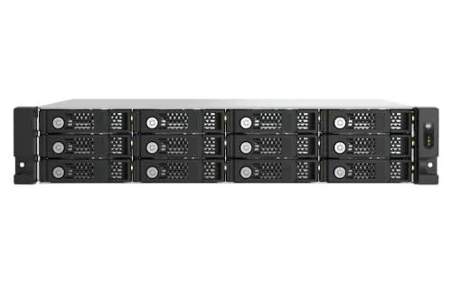 Qnap Qnap TL-R1200PES-RP-US 12 Bay 2U Short Depth Rackmount Server Chassis — product photo