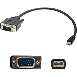 AddOn AddOn MDISPORT2VGAMM6B Mini DisplayPort 1.1 to VGA 6ft audio video converter — product photo