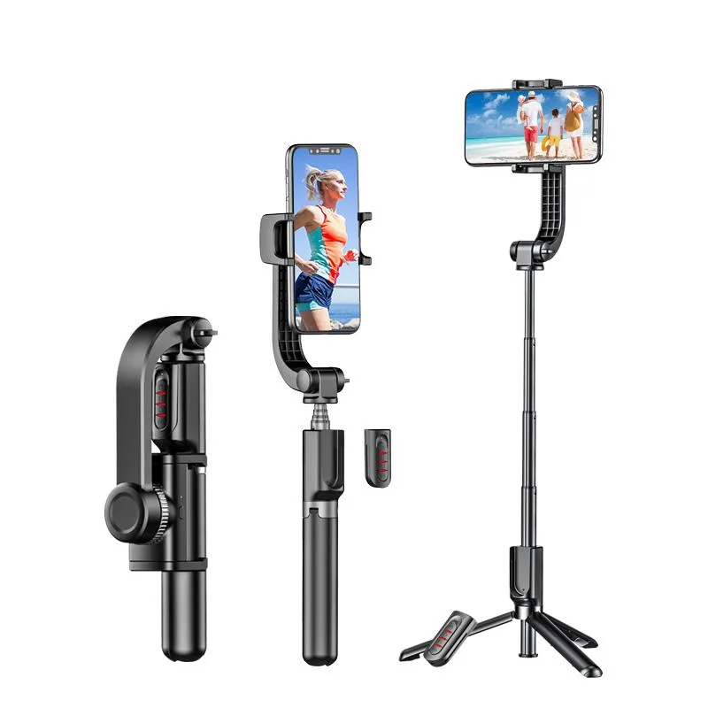 BONAEVER BONAEVER 1-Axis Phone Gimbal with Extension Rod Black — product photo