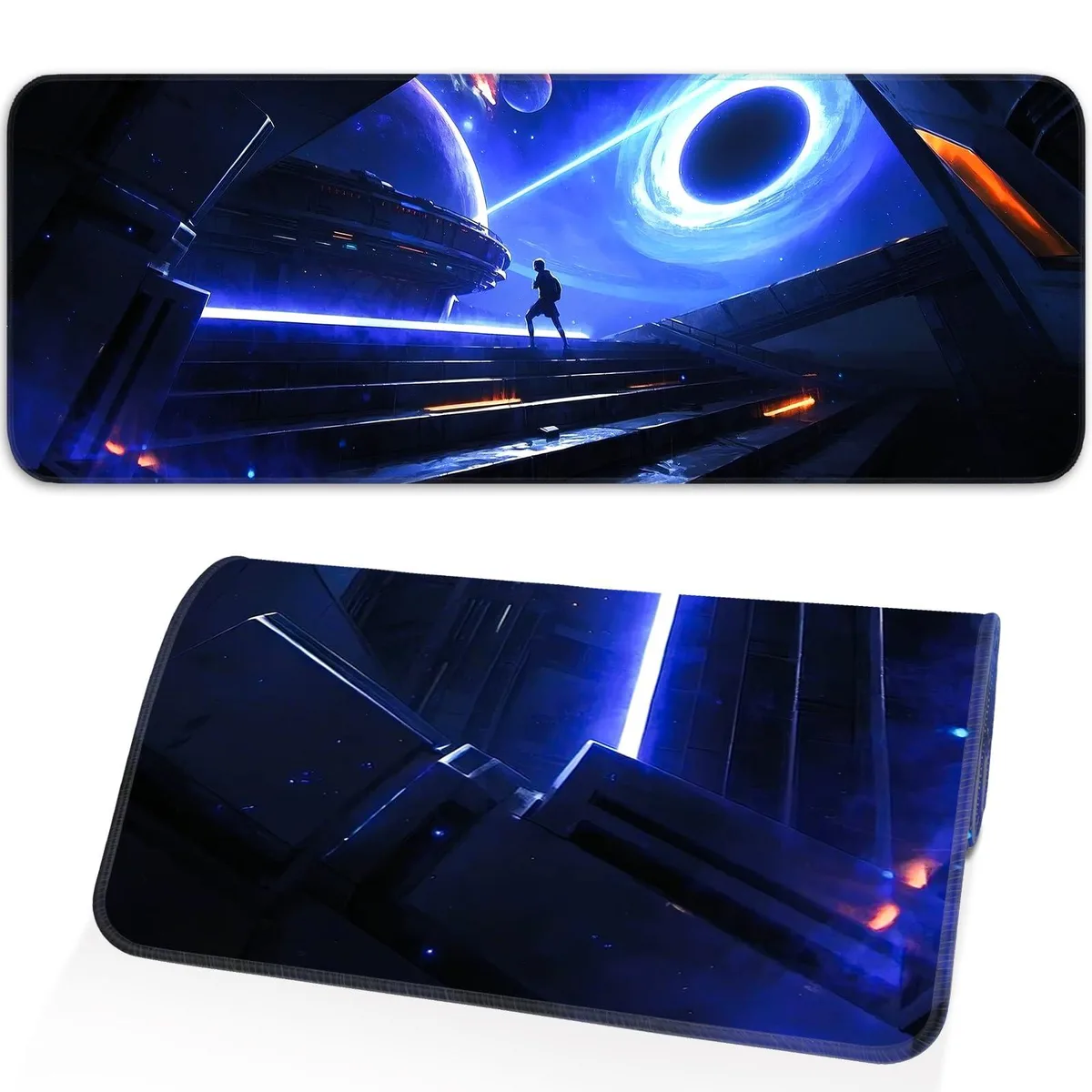 KEHIPI KEHIPI Mouse Pad 31.5 x 11.8 in Stitched Edge Technology — product photo