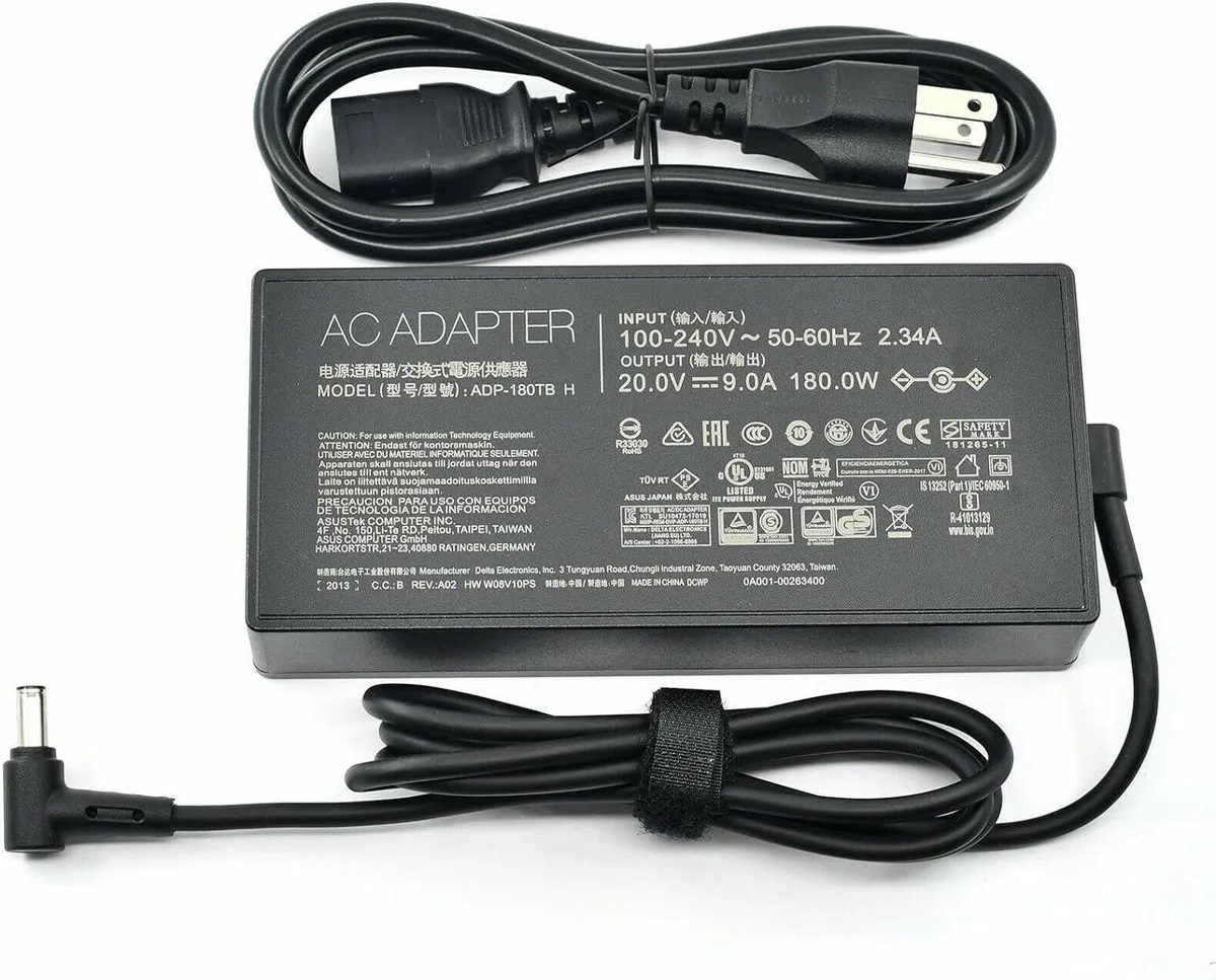 NShi NShi 180W AC Adapter ADP-180TB H 20V 9A 6.0x3.7mm — product photo