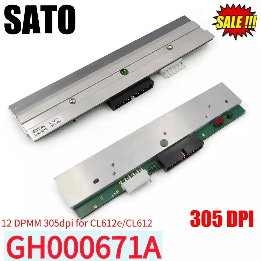 Sato Sato GH000671A 305dpi Printhead for CL612 CL612E — product photo