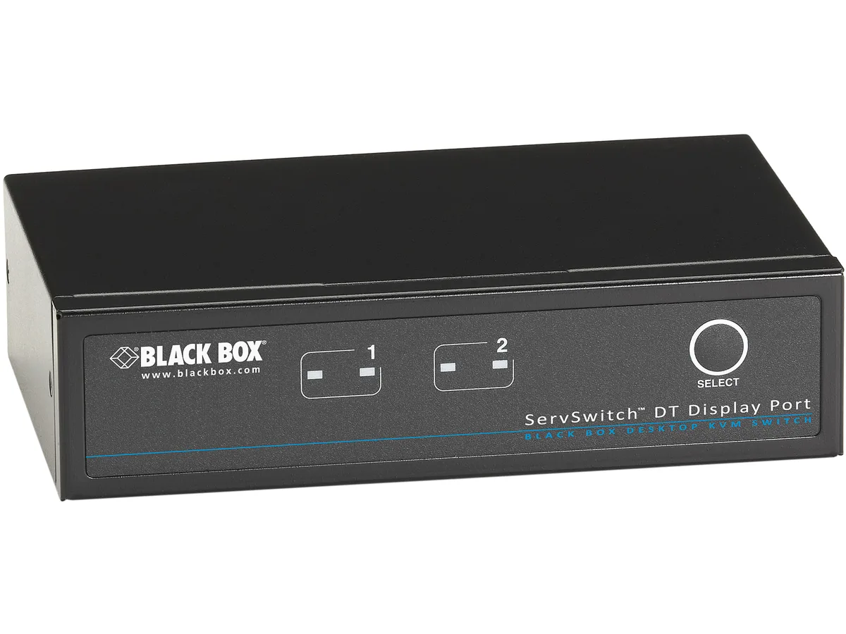 Black Box Corporation Black Box Corporation KV9702A 2-Port DisplayPort KVM Switch — product photo