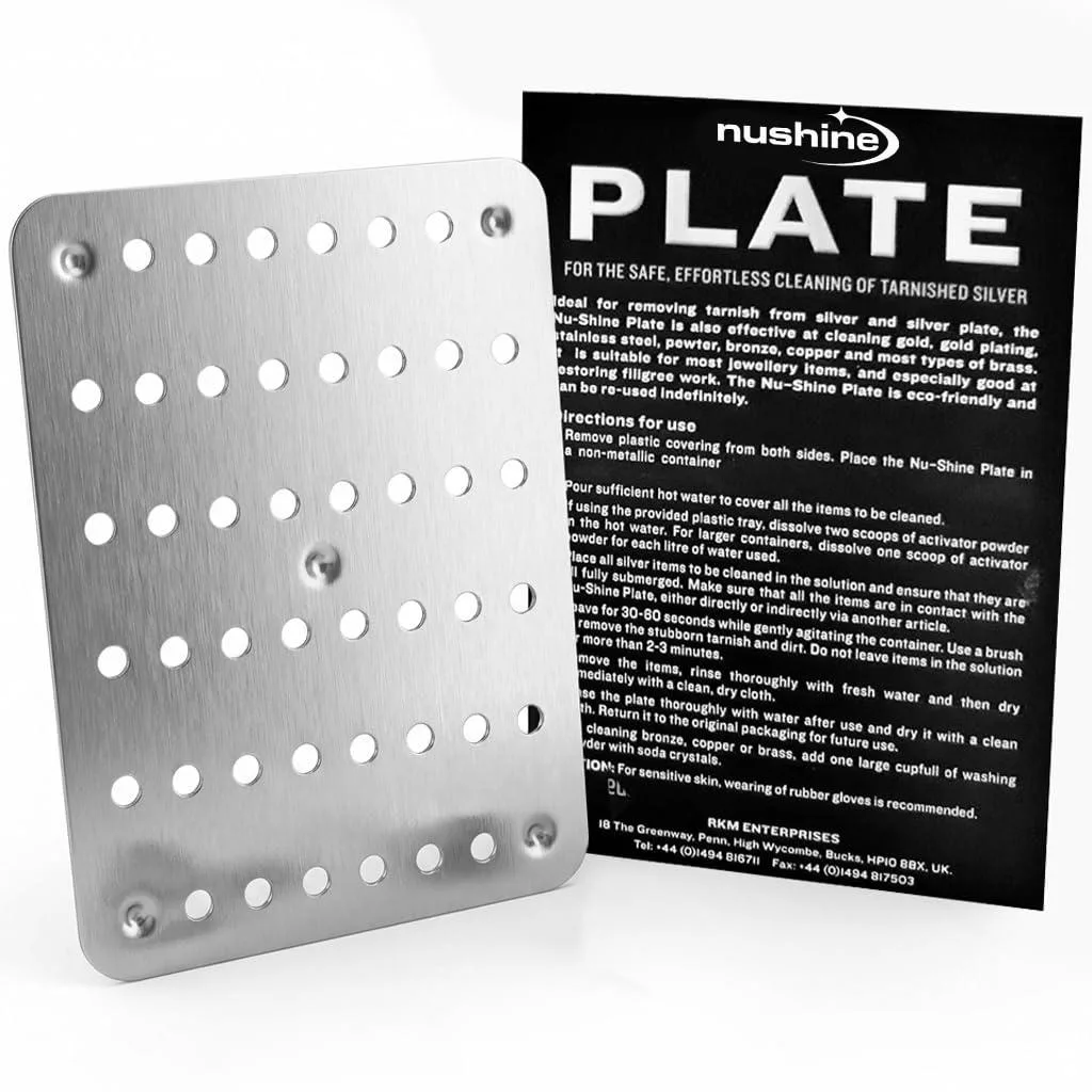 White rectangular cleaning plate 11.5 by 15.4 cm