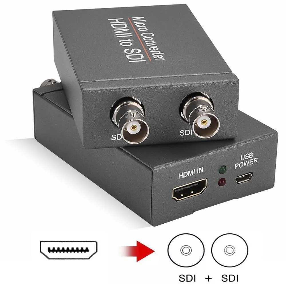 WRIARICH WRIARICH HDMI2SDI HDMI to SDI Media Converter 1 In 2 Out — product photo