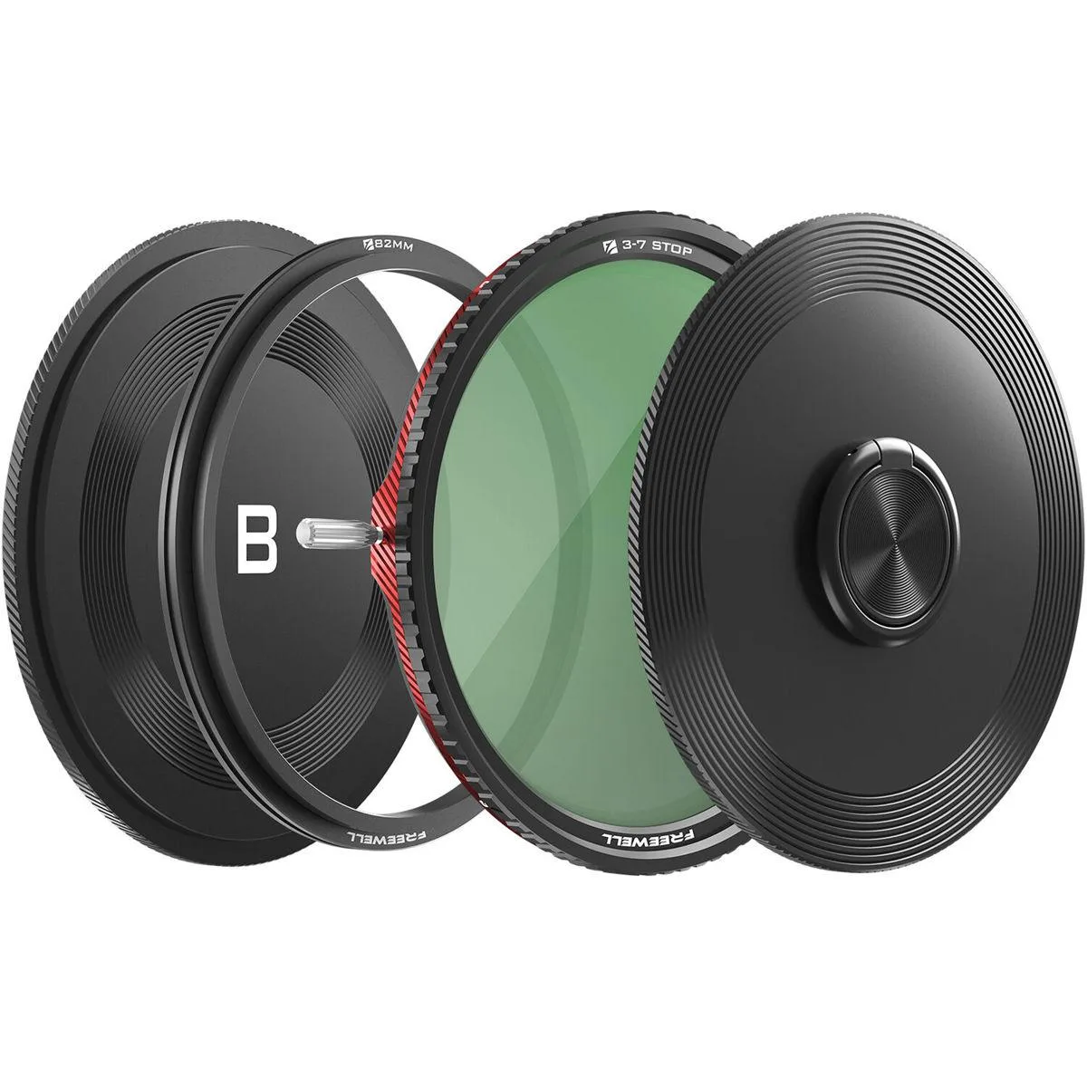 FREEWELL FREEWELL V2 Magnetic 3-7 Stop Hybrid Variable ND/CPL Filter 82mm — product photo
