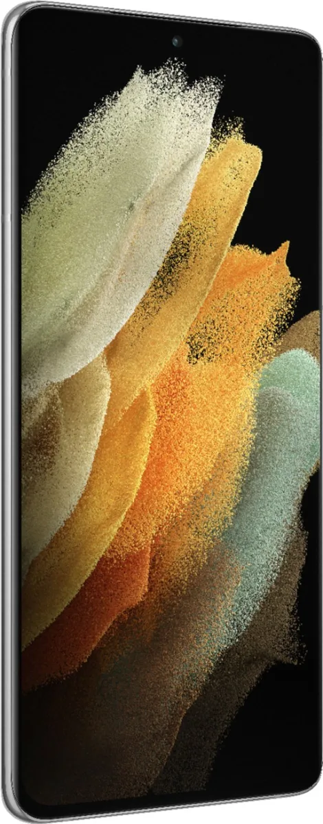 SAMSUNG SAMSUNG SM-G998UZSAXAA-128GB-B Galaxy S21 Ultra 5G 128GB Phantom Silver cell phones - unlocked — product photo