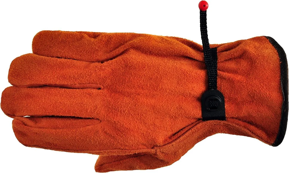 G &amp; F Products G &amp; F Products 6053 Split Cowhide Leather Work Gloves Ball &amp; Tape Straight Thumb Large 3 Pair — product photo