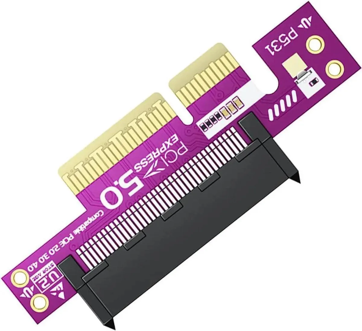 SMUGDESK SMUGDESK PCIe 5.0 X4 to U.2 SFF8639 NVMe Adapter Card — product photo