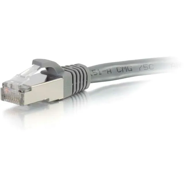 Cables To Go Cables To Go 00781 Cat6 shielded network ethernet cable 8 ft 2.43 m gray — product photo