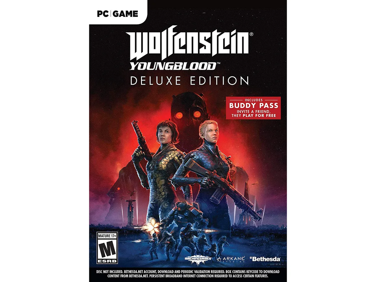 Bethesda Softworks Bethesda Softworks Wolfenstein Youngblood Deluxe pc game — product photo