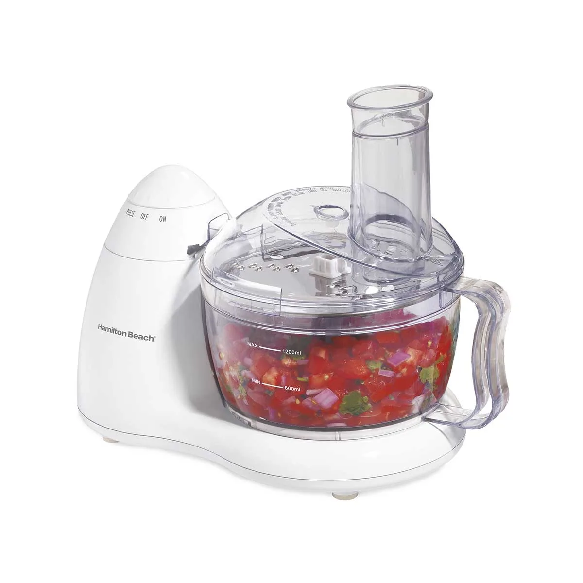 Hamilton Beach Hamilton Beach 70450 8-Cup Food Processor 300 W White — product photo