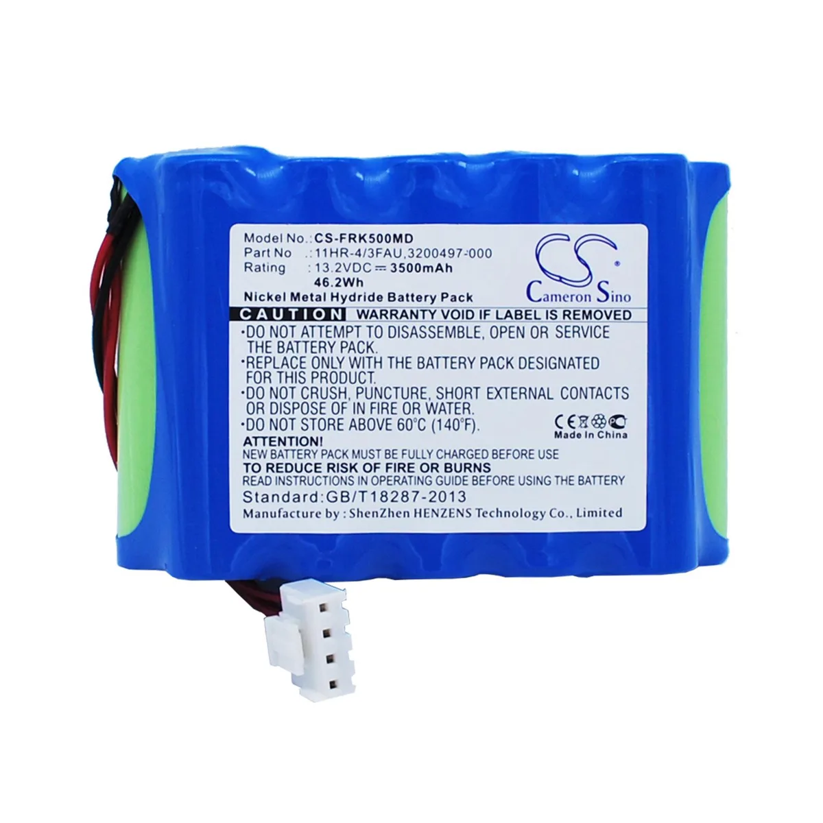 Cameron &amp; Co Cameron &amp; Co DS-CS-FRK500MD Battery Ni-MH 3.5 Ah Blue — product photo