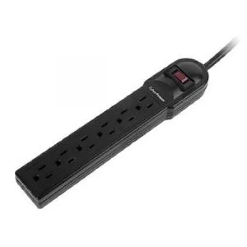 CyberPower CyberPower CSB606 surge protector 6 outlets 900 J 6 ft cord — product photo