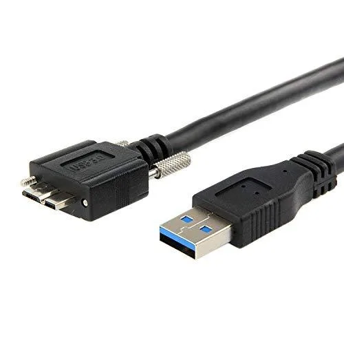 LORDWORLD LORDWORLD USB 3.0 A to Micro B Cable 3.0m Mount Screws — product photo