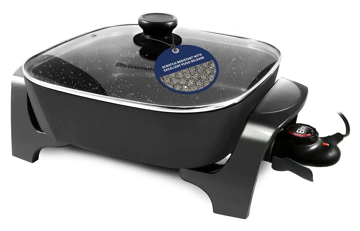  Hamilton Beach EG6201 12"x12"x3.2" 7.5Qt Electric Skillet Black — product photo