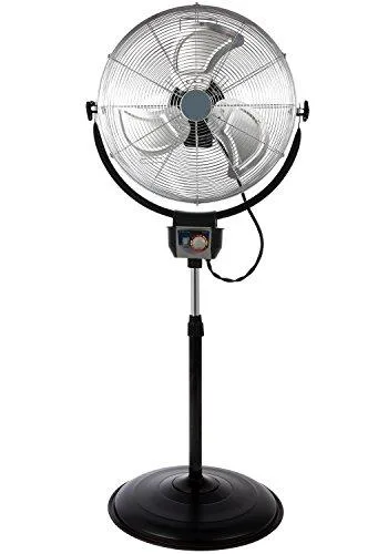OPTIMUS OPTIMUS F4205 20" Stand Fan 3 Speed 75° Oscillation 59" Tall — product photo