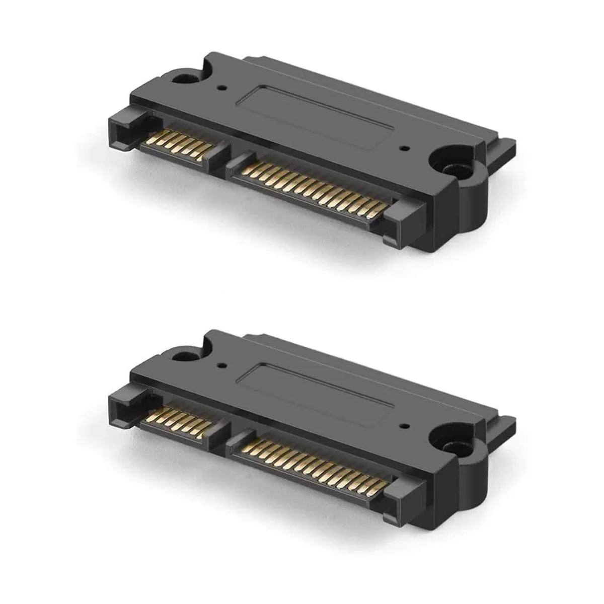 CableCreation CD0237-2 SATA 22-Pin Male to Female Adapter 2-Pack — product photo