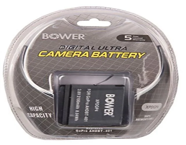 Bower Bower XPDGP4 Battery for GoPro Hero 4 AHDBT-401 3.8V 2100mAh — product photo