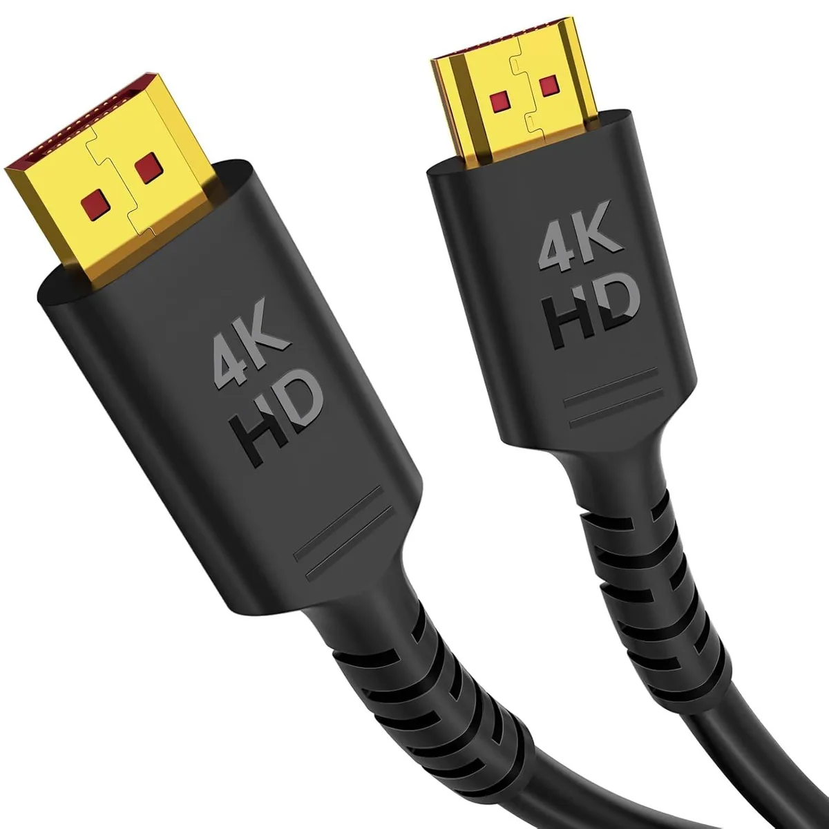 OLYCOM OLYCOM 4K DisplayPort to HDMI Cable 20ft 60Hz CL3 audio video converter — product photo