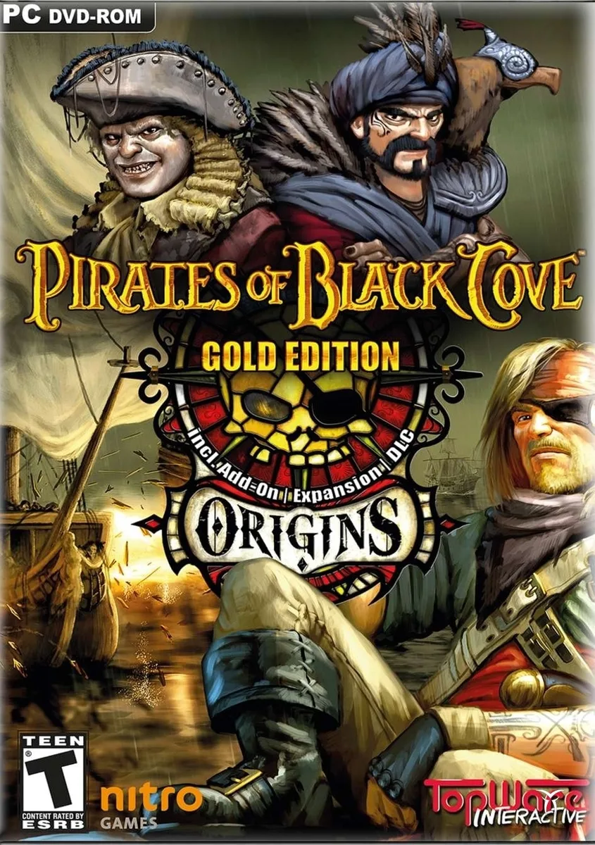 TOPWARE TOPWARE Pirates of Black Cove - Gold downloadable game — product photo