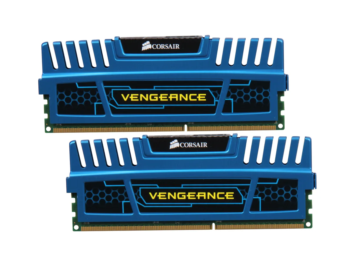 Corsair Corsair Vengeance CMZ8GX3M2A1600C9B 8GB (2x4GB) DDR3 1600 desktop RAM — product photo