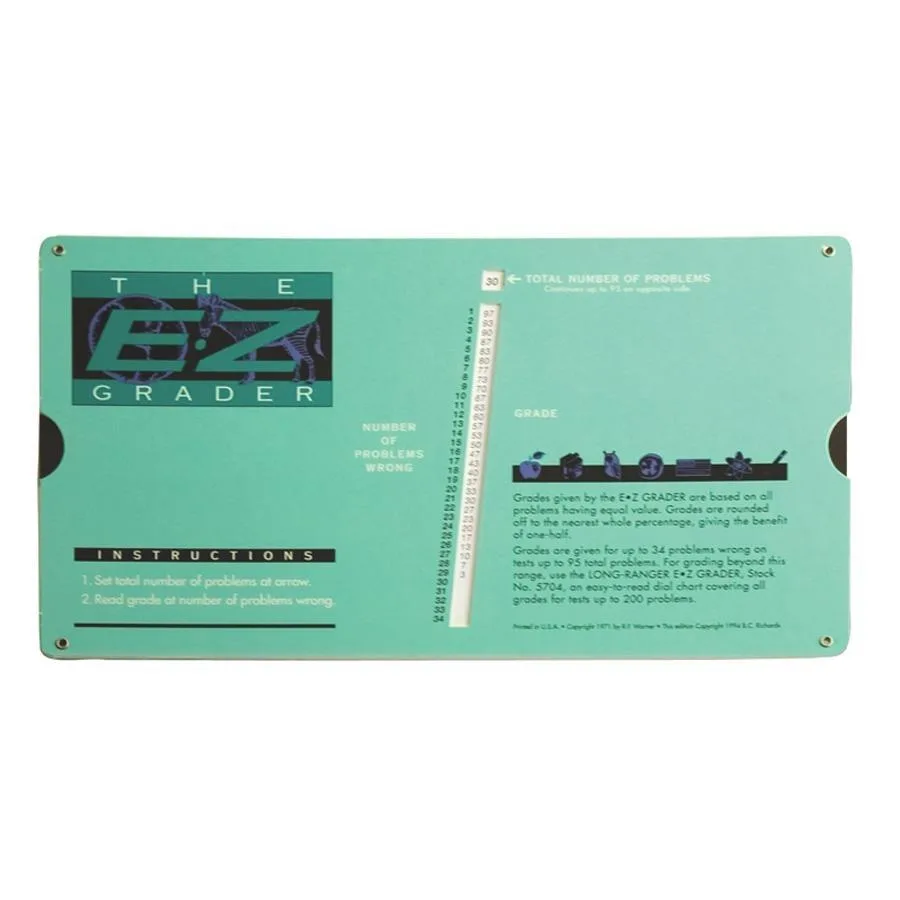 Advantus Advantus 5703 E-Z Grader Chart Green tax form — product photo
