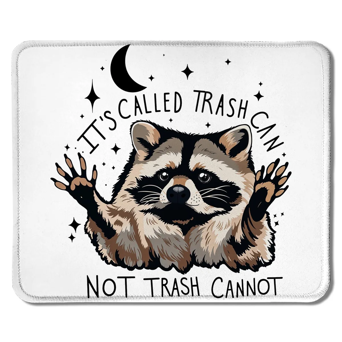  Foritho 001 Funny Raccoon Mouse Pad 9.5x7.9 Inch — product photo