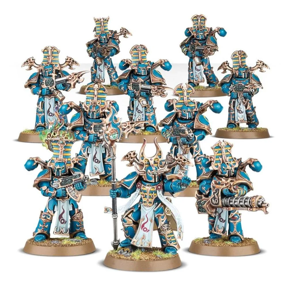 Games Workshop Games Workshop Warhammer Rubric Marines Miniatures 10 Figures Unpainted Unassembled 32mm Bases Ages 12+ — product photo
