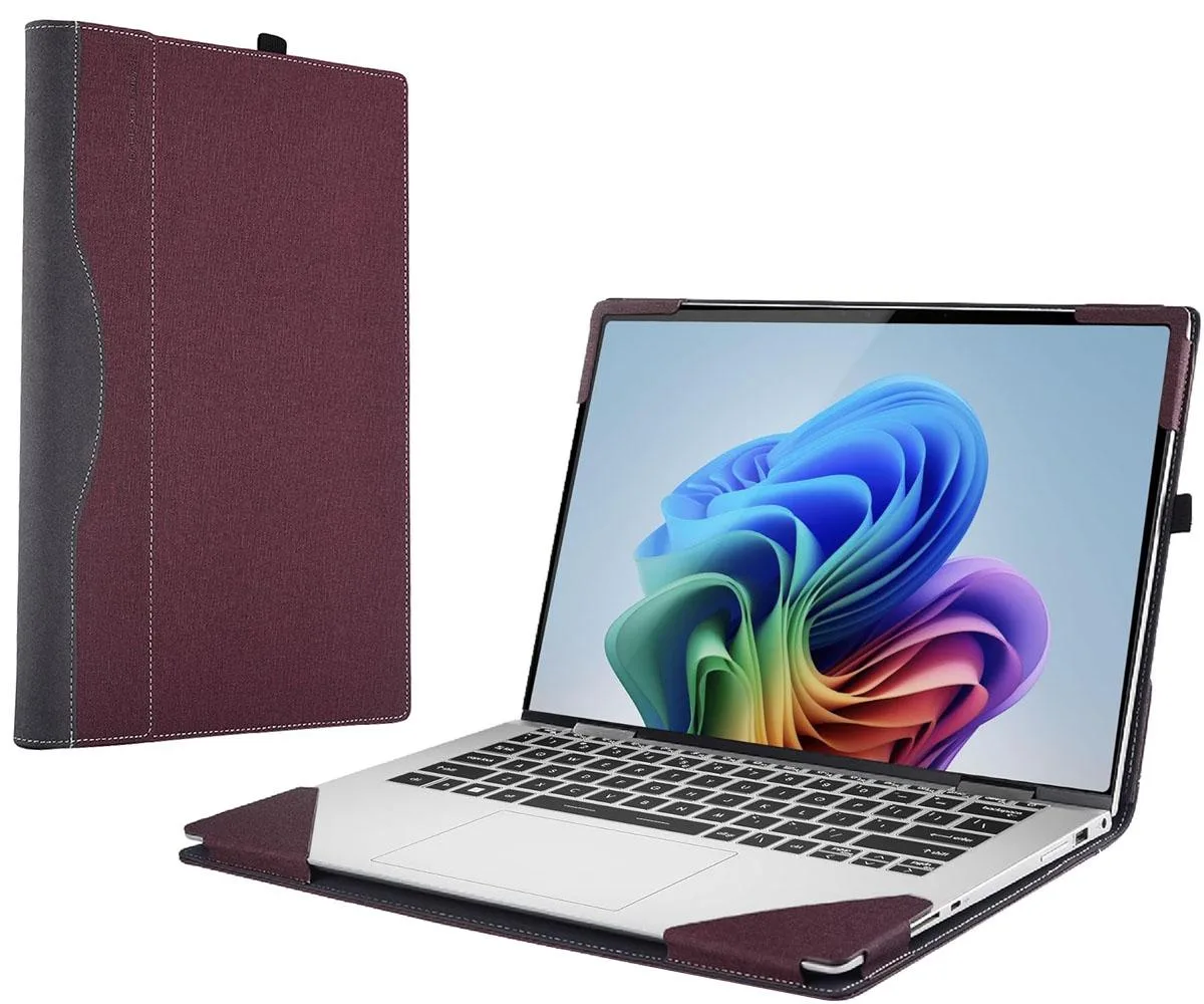 BONAEVER BONAEVER 2037 laptop case 15 inch Surface Laptop 7 Wine Red — product photo