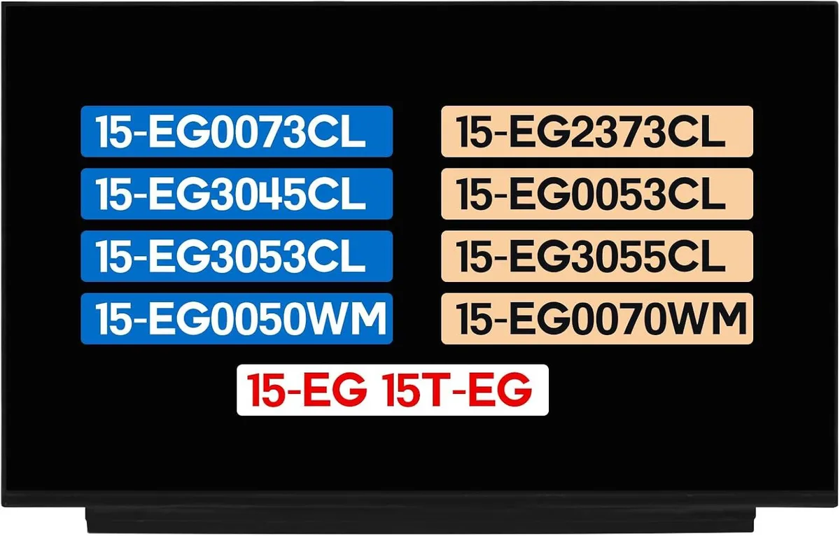 NUOLAISUN NUOLAISUN 15.6" FHD Touch Screen 40-Pin for HP Pavilion 15-EG — product photo