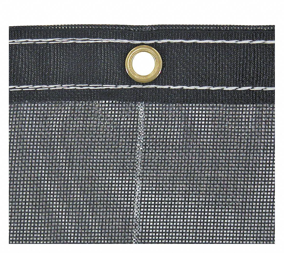 Buyers Products Company Buyers Products Company 3009457 Mesh Tarp 7 x 20 ft 10 mil PVC Coated Polyester Black — product photo