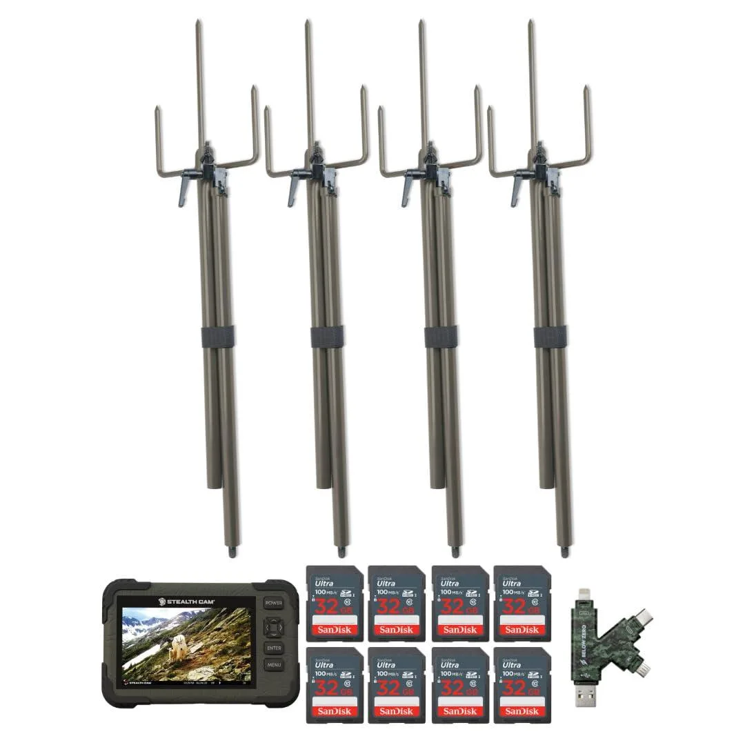 Stealth Cam Stealth Cam STC-CAMSTICK_K35 RFID 4.3" 1080p 32GB 17pcs — product photo