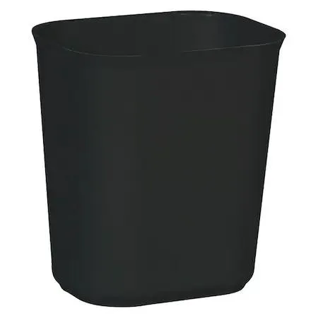 Rubbermaid Rubbermaid FG254100BLA Fire Resistant 3-1/2 gal Rectangular Indoor Grounds Maintenance — product photo