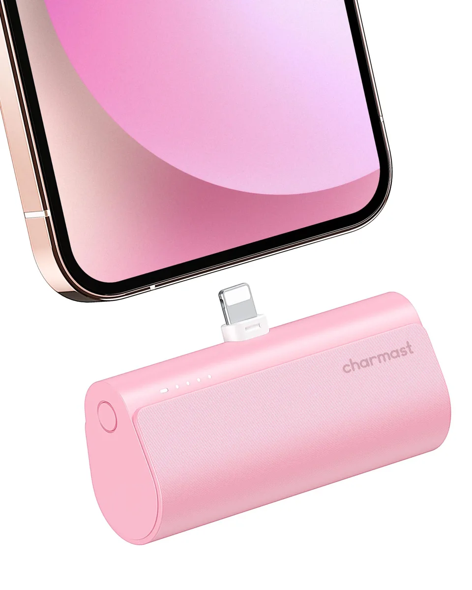  charmast CMP 5000mAh Power Bank Pink — product photo