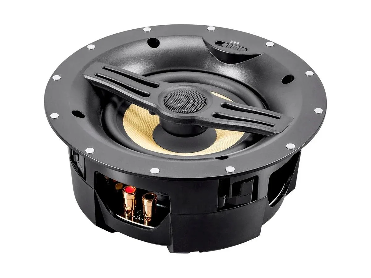 Monoprice Inc. Monoprice 115698 6.5 Inch 2-Way Aramid Fiber Ceiling Speakers (Pair) — product photo