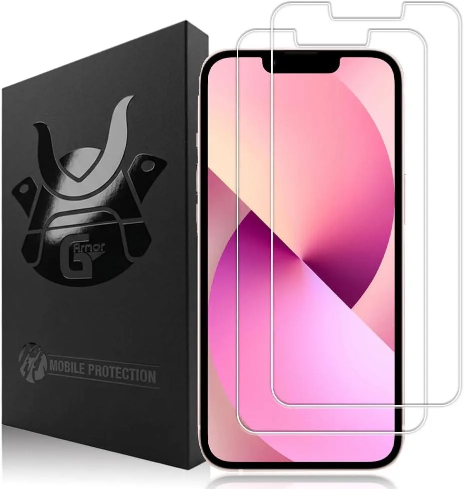 NuoTo NuoTo 2 Pack Tempered Glass Screen Protector iPhone 13 13 Pro 14 6.1-inch Lifetime Replacement Ultra Clear — product photo