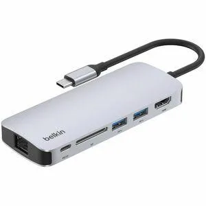 Belkin Belkin Connect USB-C 6-in-1 Multiport Hub AVC008FQSGY-V2 — product photo