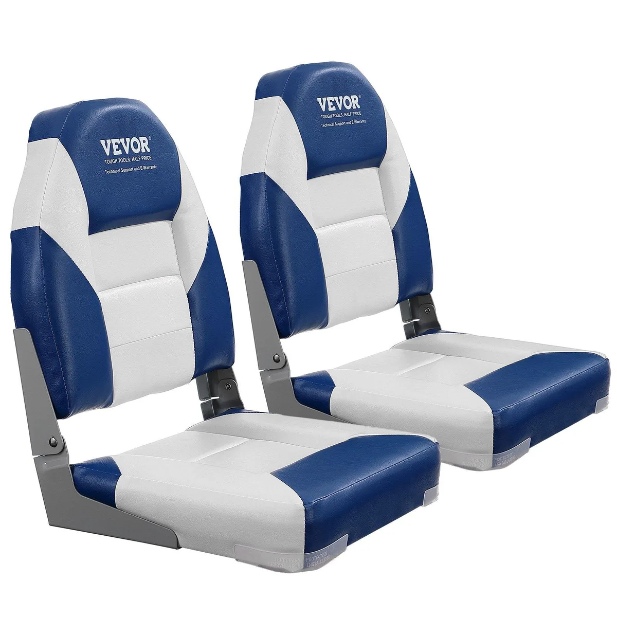 tuphen tuphen 21.85" High Back Folding Boat Seat 2-Pack — product photo