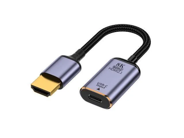 LORDWORLD LORDWORLD USB-C Female to HDMI Cable 8K@60Hz 4K@120Hz — product photo