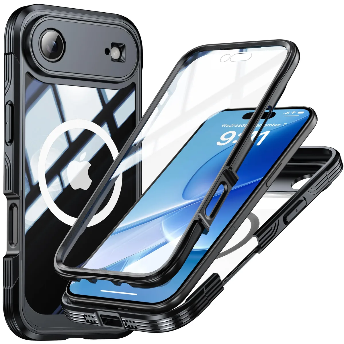 Werleo Werleo Magnetic Privacy Case for iPhone Air 6.5 inch Black — product photo