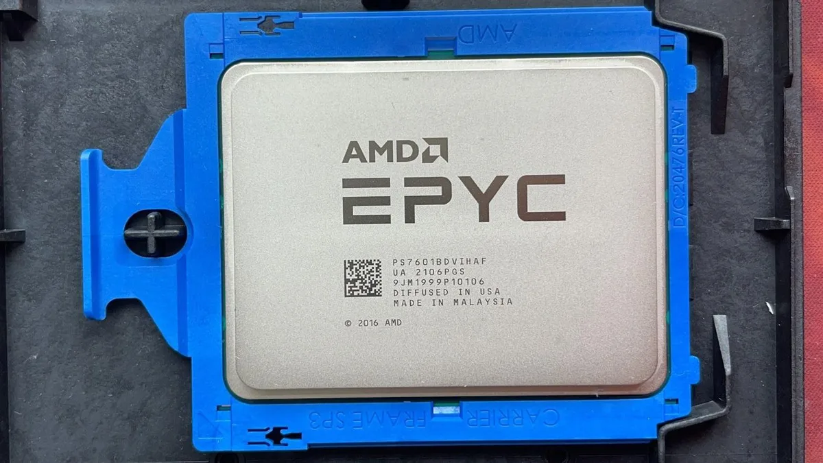 AMD AMD EPYC 7601 32-core 2.2 GHz 180 W server processor — product photo