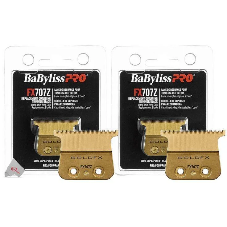 Babyliss Pro Babyliss Pro FX707Z replacement T-blade 2-pack gold — product photo
