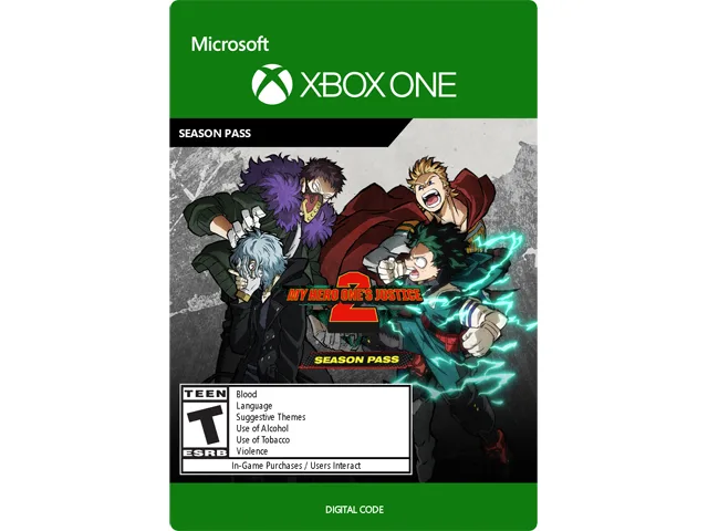 Bandai Namco Entertainment America Inc Bandai Namco 7D4-00541 My Hero One's Justice 2 Season Pass downloadable game — product photo